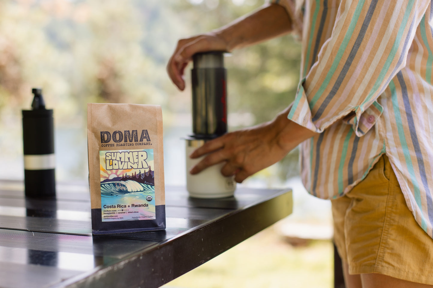 bag of summer lovin' coffee
