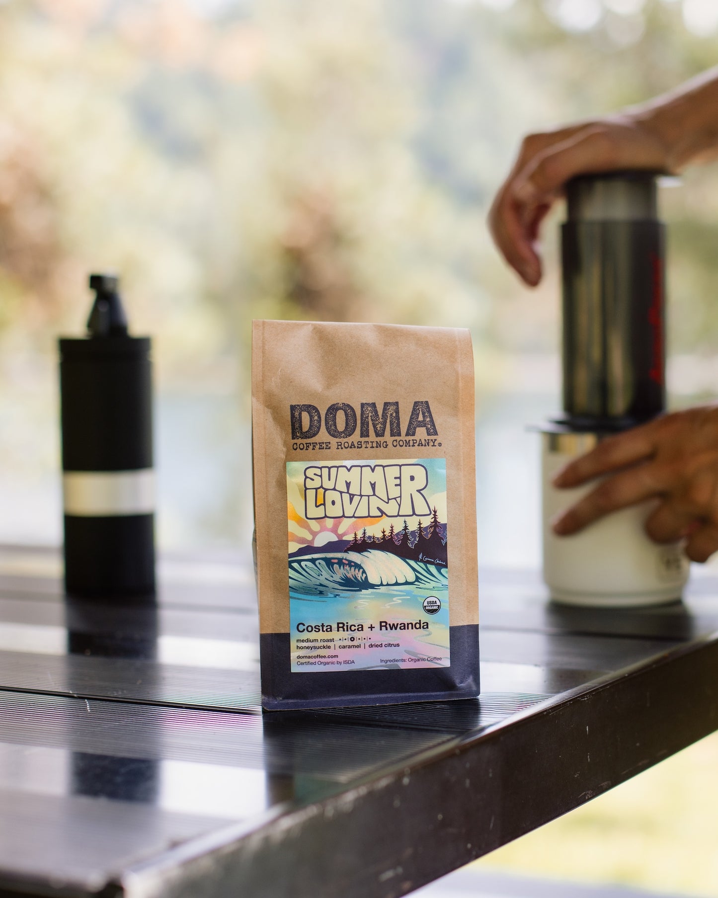 bag of summer lovin' coffee